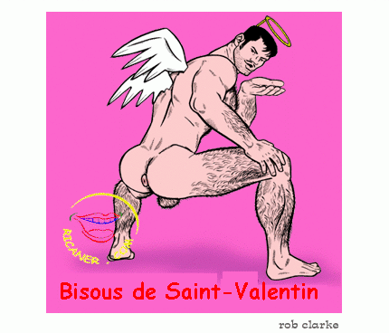 bisous de Saint-Valentin